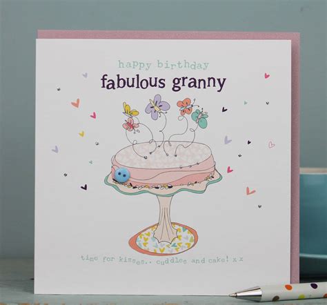 Birthday Card For Granny By Molly Mae