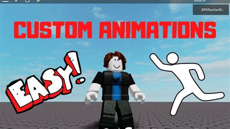 Roblox Studio Tutorial How To Create Custom Player Animations Youtube