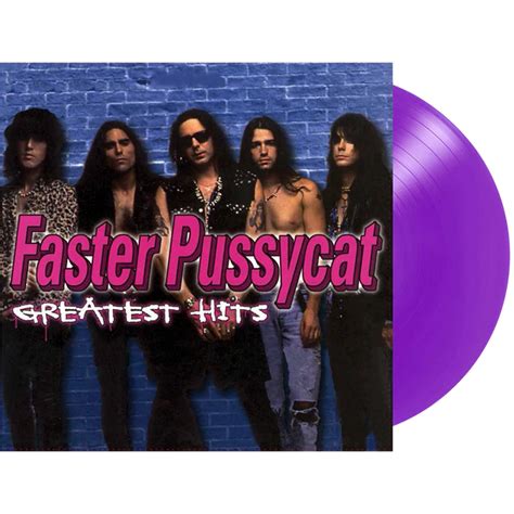 Faster Pussycat Greatest Hits Colored Vinyl Purple Limited Edition — Rock And Soul Dj