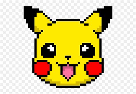Download Pikachu Pixel Art Cute Pikachu Clipart 3653924 Pinclipart