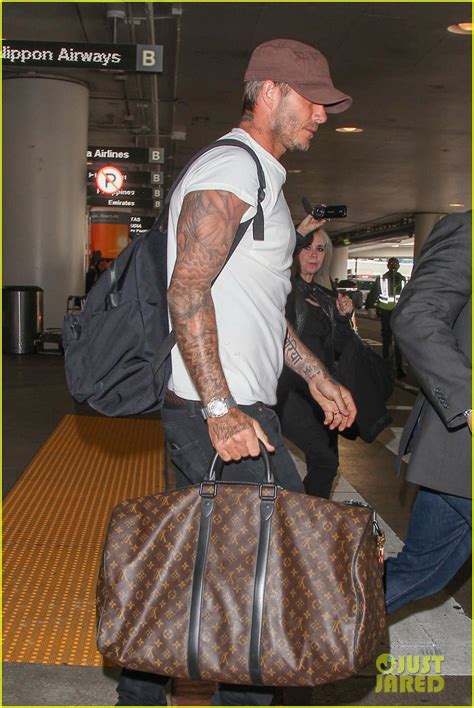 David Beckham Shows Off His Completely Tattooed Arms Photo 3550790