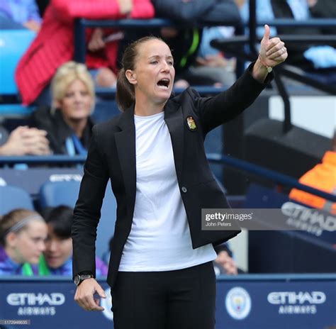 Manager Casey Stoney Of Manchester United Women Watches From The
