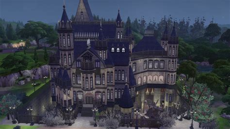 Sims 4 Dracula Castle