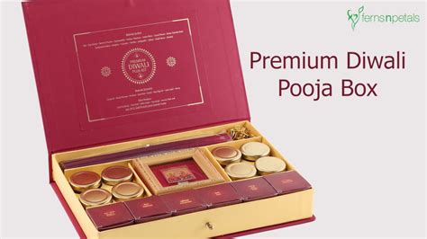 Premium Deepavali Pooja Box By Ferns N Petals Pooja Samagri Diwali