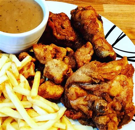 Kfc Style Chicken Chips And Gravy Rimmers Recipes
