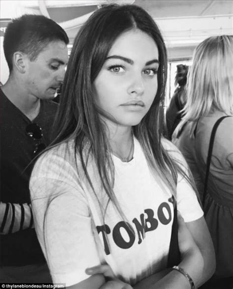 Thylane Blondeau Captures First Fashion Month On Instagram Daily Mail Online