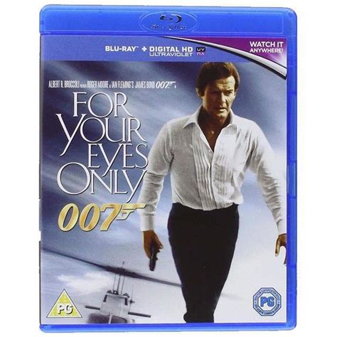 For Your Eyes Only On Blu Ray James Bond Films 007 Store 007store
