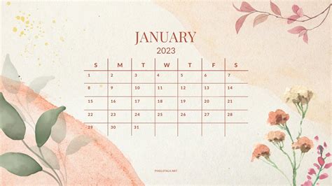 Details More Than 82 January 2023 Calendar Wallpaper Desktop Latest