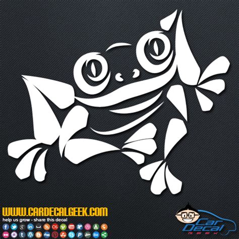 Vinyl decals for window vinyl decals for window advertising. Cool Tree Frog Car Window Decal Sticker | Wildlife Decals