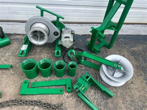 Greenlee 640 4000 Lbs Wire Cable Tugger Puller Set Lk Ebay