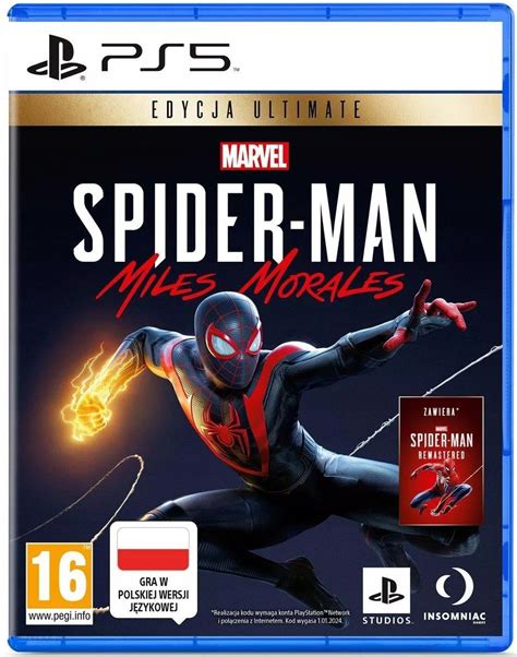 Spider Man Miles Morales Pl Edycja Ultimate Dlc Stan Używany 418