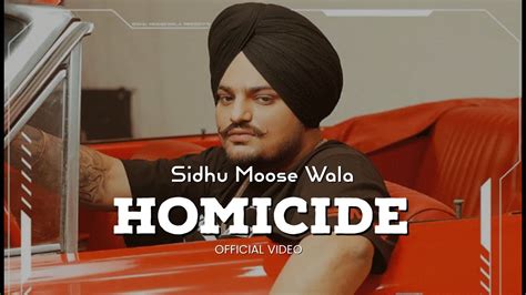 Sidhu Moose Wala Homicide Official Video Big Boi Deep Sunny