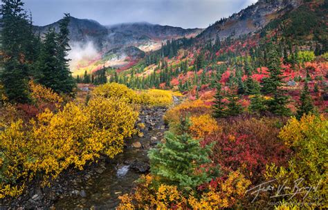 Autumn Rainbow Cascades Wa Art In Nature Photography