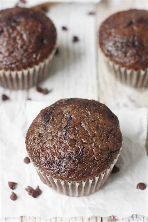 Start by adding 3 cups of the grated zucchini to the muffin mix. Easy Double Chocolate Zucchini Muffins | Half-Scratched