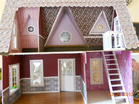 Inside My Orchid Dollhouse Cardboard House Orchid House Doll House