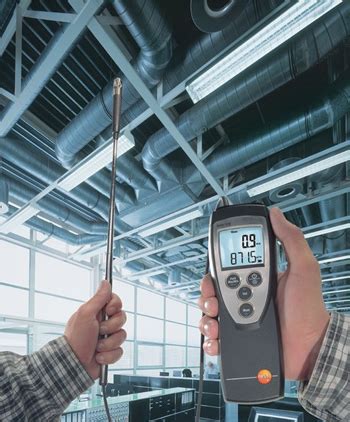Klíma- és légtechnikai mérések testo mérőműszerekkel