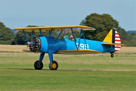 Boeing Stearman G Ccxb Headcorn Colin Peryer Flickr