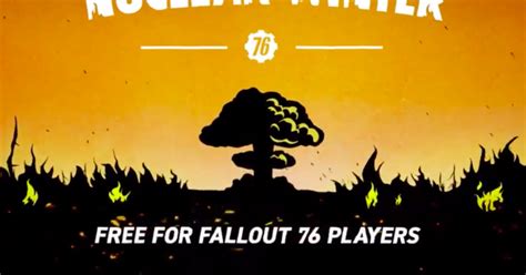 Fallout 76 Nuclear Winter Free Battle Royale Mode Confirmed Release