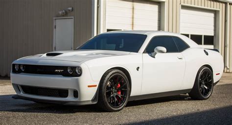Man Up With This Barely Driven 6sp Manual 2016 Challenger Srt Hellcat Carscoops