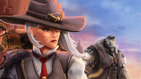ashe overwatch wallpaper coolwallpapers me