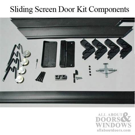 30 X 81 Sliding Screen Door Kit Aluminum Frame With Screen Material