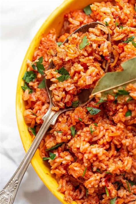 Jollof Rice Recipe Recipe Jollof Rice Recipes Rice Dishes