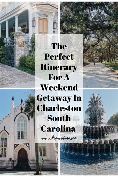 The Perfect Itinerary For A Weekend Getaway In Charleston South