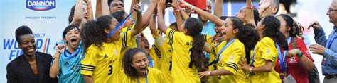 Brazil Girls Team Danone Nations Cup