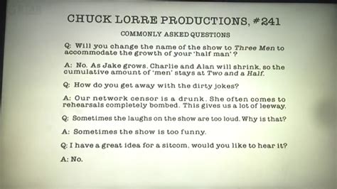 Chuck Lorre Productions 241the Tamnenbaum Companywarner Bros