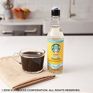 Amazon Com Starbucks Naturally Flavored Coffee Syrup Sugar Free
