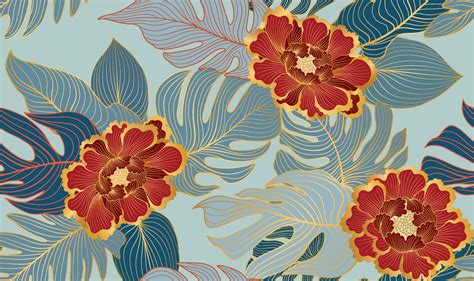 Chinese Flower Patterns And Designs