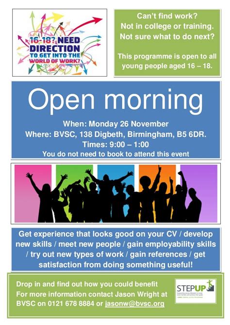 Open Day Poster