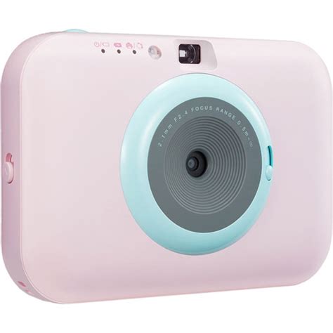 Lg Pocket Photo Snap Digital Camera Pink Pc389p Bandh Photo Video