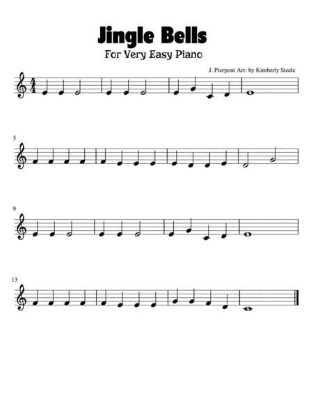 Don't forget to bookmark jingle bells piano sheet music using ctrl + d (pc) or command + d (macos). Jingle Bells For Very Easy Piano Sheet Music PDF Download - coolsheetmusic.com