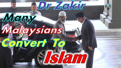 Setelah dikritik, zakir naik menjelaskan pernyataannya dipetik di. Dr Zakir Naik In Malaysia - Many Malaysians Convert To ...