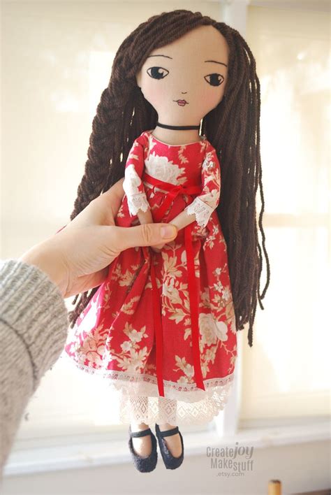 eliana 16 jointed cloth doll made with joy createjoymakestuff diy doll art dolls cloth