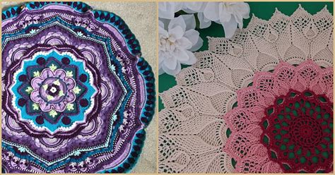 Mystical Mandala Doily Free Crochet Patterns Your Crochet