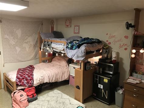 My Dorm Room In Mcnutt Quad At Indiana University Blush And Gold