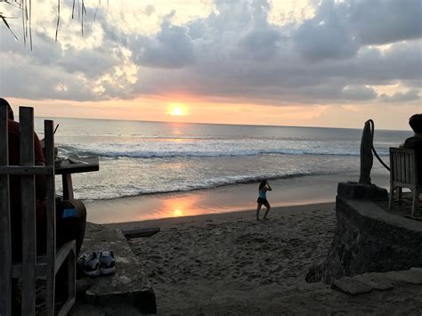 Sunset In Petitenget Beach Bali Bali Sea Celestial Sunset The