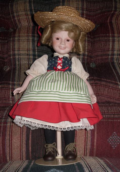 Shirley Temple Heidi Doll Danbury Mint