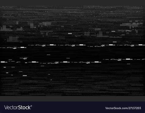 Glitch Vhs Black And White Analog Distortion Vector Image My XXX Hot Girl