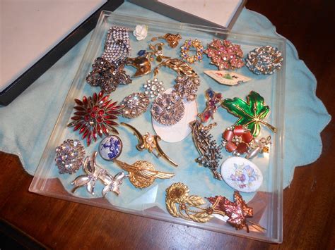 Job Lot Vintage Brooches For Repair Harvest Some Are Okneed Pins And Stonesのebay公認海外通販｜セカイモン