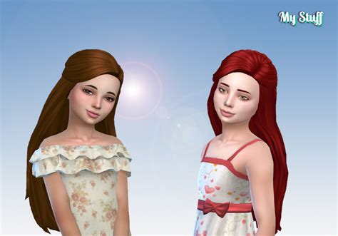 Twist Hairstyle For Girls Download I Made This My Stuff Sims 4