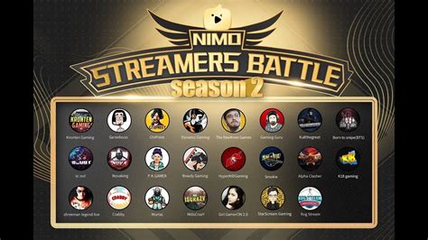 Nimotv Streamer Battle Nimotv Streamer Tournament Live Join Nimotv