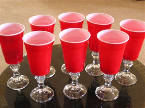 8 Redneck Wine Glass Red Solo Cup Red Cup Set Of 8 20
