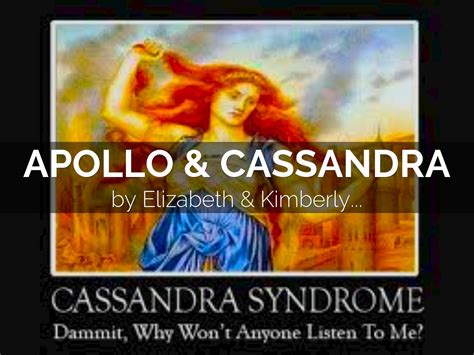 Apollo And Cassandra By 415190