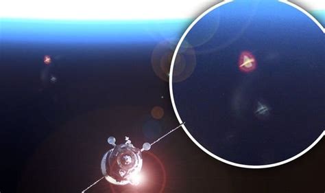 Ufo Sighting ‘glowing Alien Ship Spotted In Iss Resupply Mission