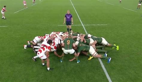 Japan South Africa Scrum Rugby Rugby World Cup 2019 Rugby World Cup