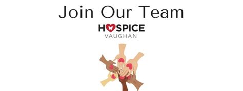 Join Our Team Hospice Vaughan