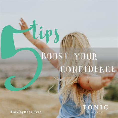 5 Tips Boost Your Confidence Tonic Weight Loss Surgery